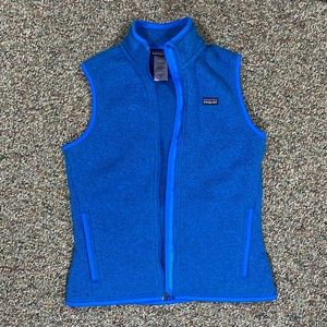 Patagonia Women's Better Sweater Vest Blue Medium